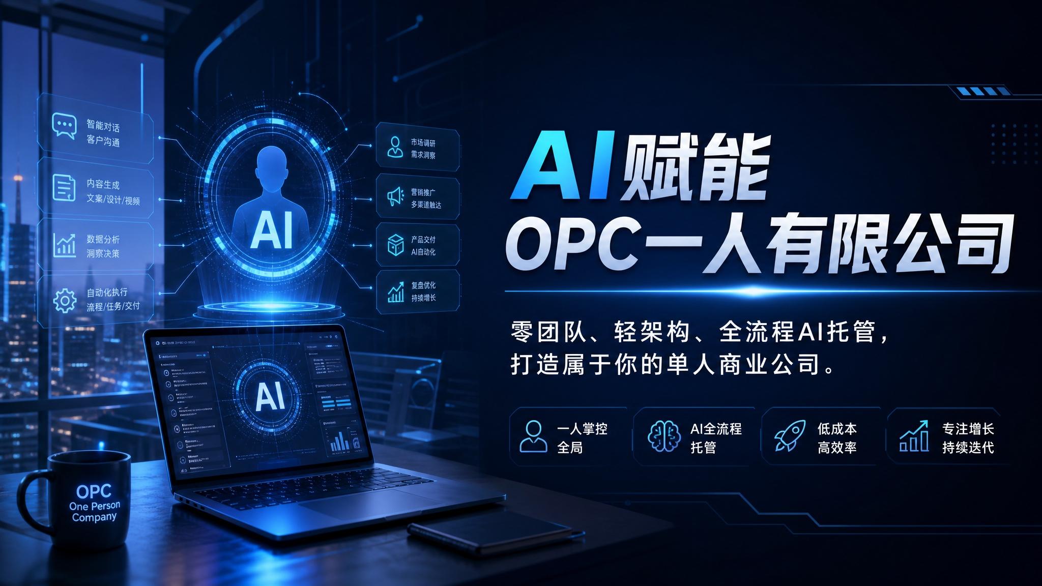 AI 一人公司业务场景